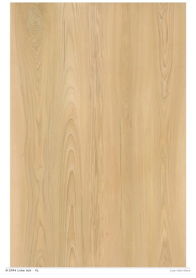 H-2994 Lime Ash VL, a light ash wood decor design for flooring films