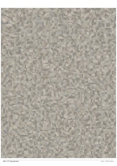RD-119 Quadrato, an abstract geometric decor design for printed decorative films